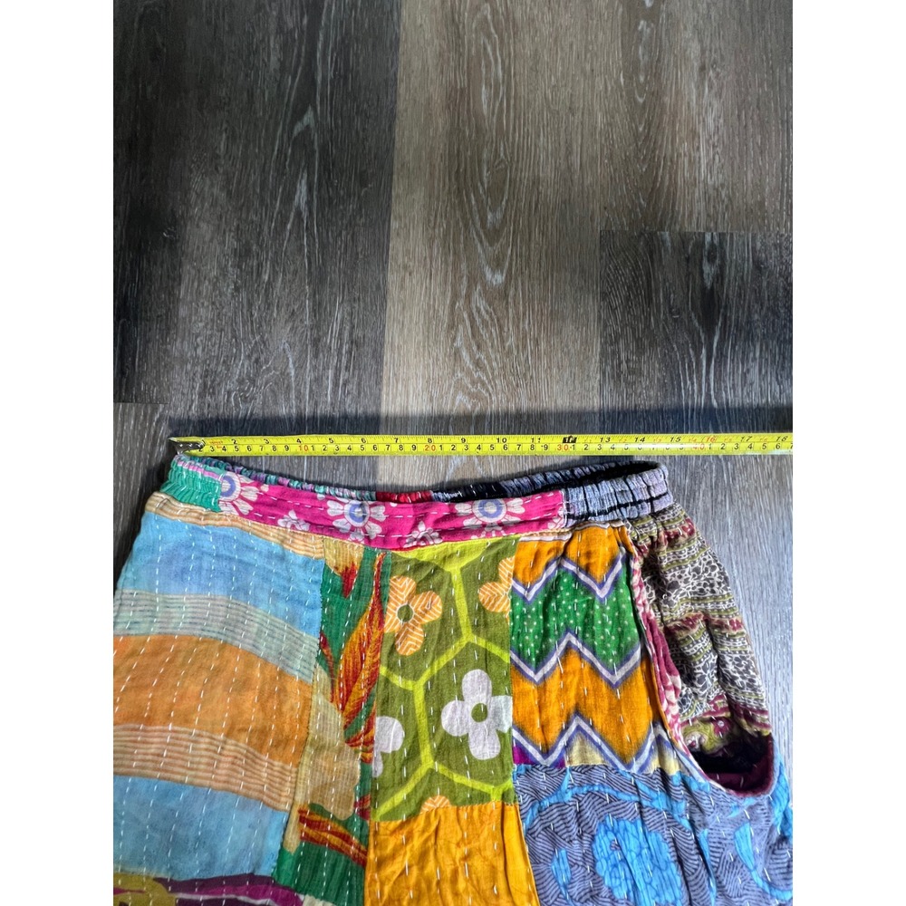Earthbound Trading Co Patchwork Pants Womens XL M… - image 4